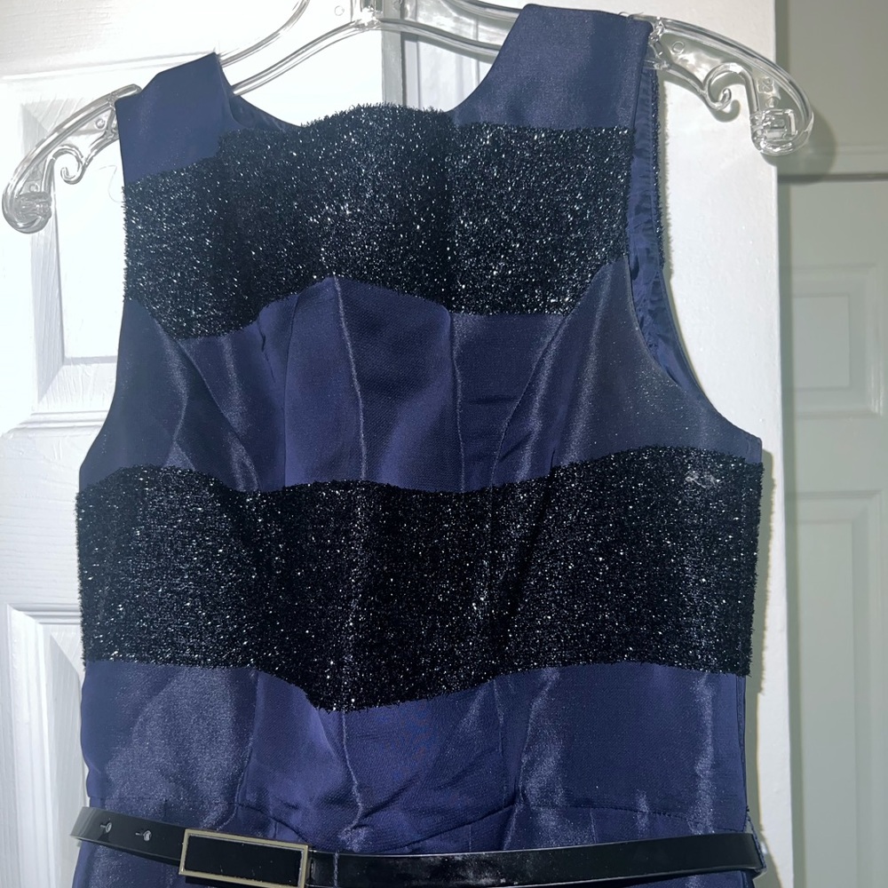 Tommy Hilfiger Navy blue midi dress